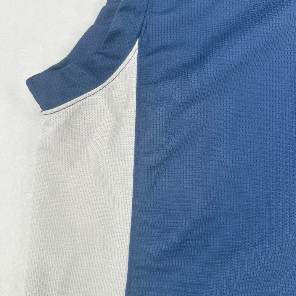 Jordan Sleeveless Athletic V Neck Top Blue‎ Gray Size Small